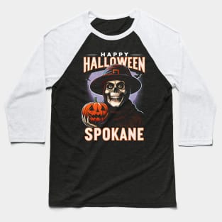 Spokane Halloween Baseball T-Shirt